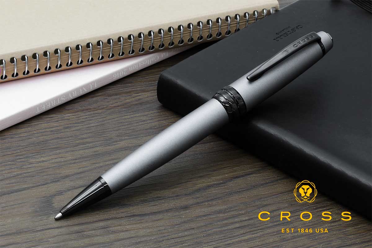 クロス(CROSS) ボールペンBAILEY ベイリー マットグレーラッカー